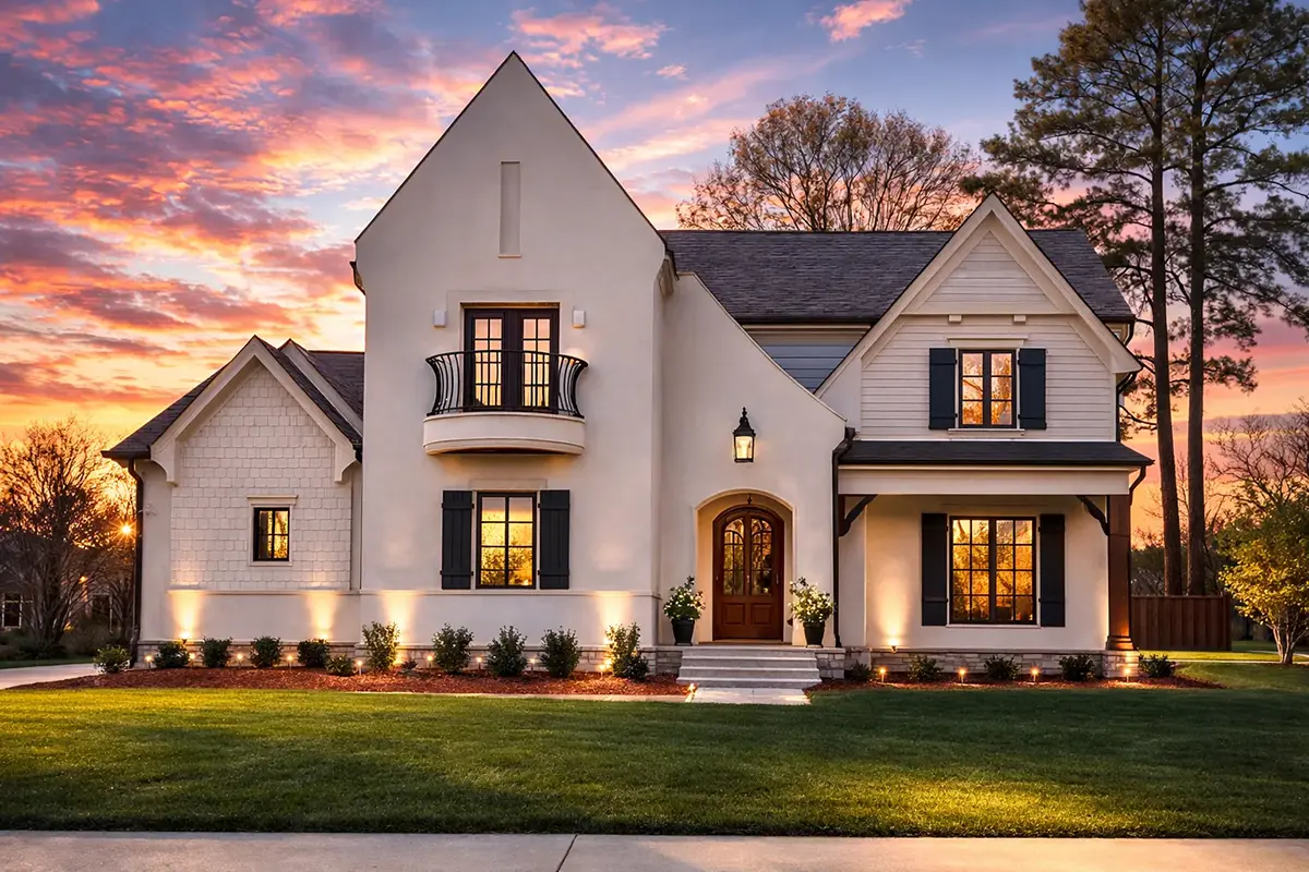 Main Images 6 – 2-Story House Plan 3877 ft²: 4 Beds, 5.5 Baths, Open Floor Plan, 2-Car Garage — 94639R