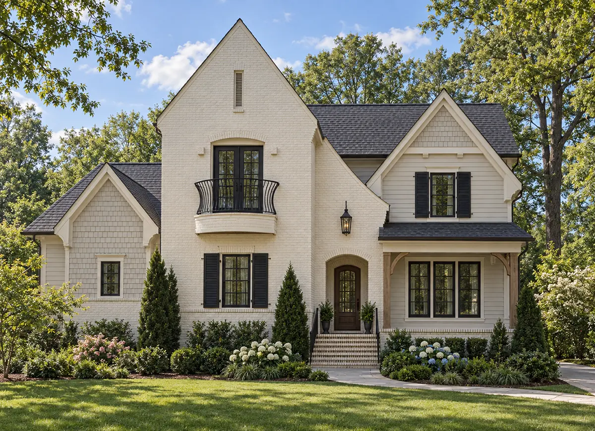 Main Images 4 – 2-Story House Plan 3877 ft²: 4 Beds, 5.5 Baths, Open Floor Plan, 2-Car Garage — 94639R