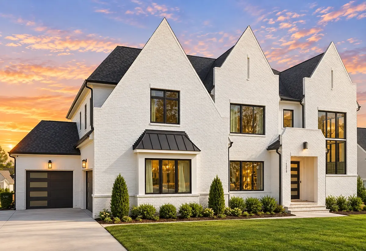 Main Images 6 – 2-Story House Plan with Basement 6713 ft²: 5 Beds, Home Office, 6 Baths, Open Floor Plan, 3-Car Garage — 82614R