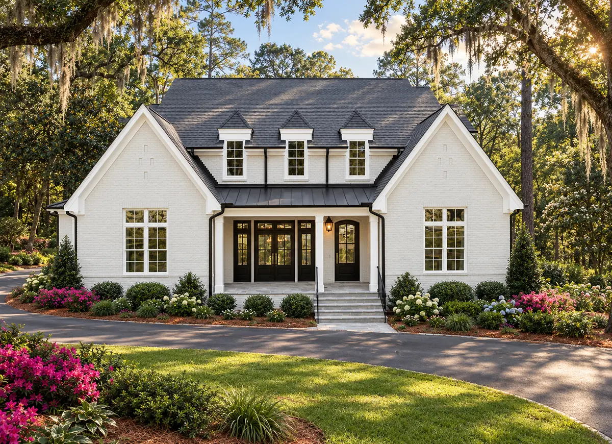 Main Images 2 – 2-Story House Plan 3783 ft²: 4 Beds, 4.5 Baths, Open Floor Plan, 3-Car Garage — 93928R