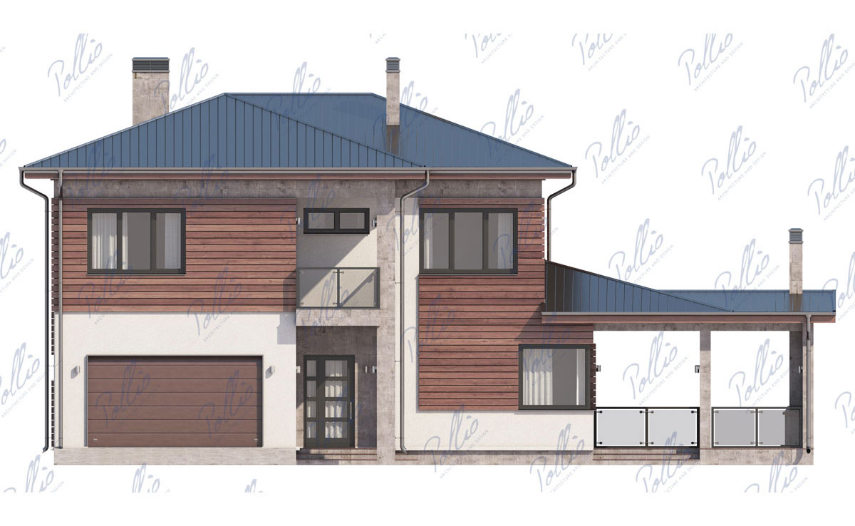 House Plan: 2179 ft², 2 Stories, 4 Beds, Home Office, 3 Baths, Open Floor Plan, 2-Car Garage