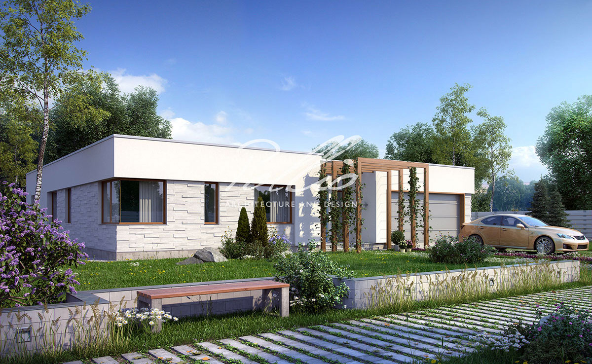 House Plan: 2078 ft², 1 Story, 3 Beds, Home Office, 3 Baths, Open Floor Plan, 2-Car Garage