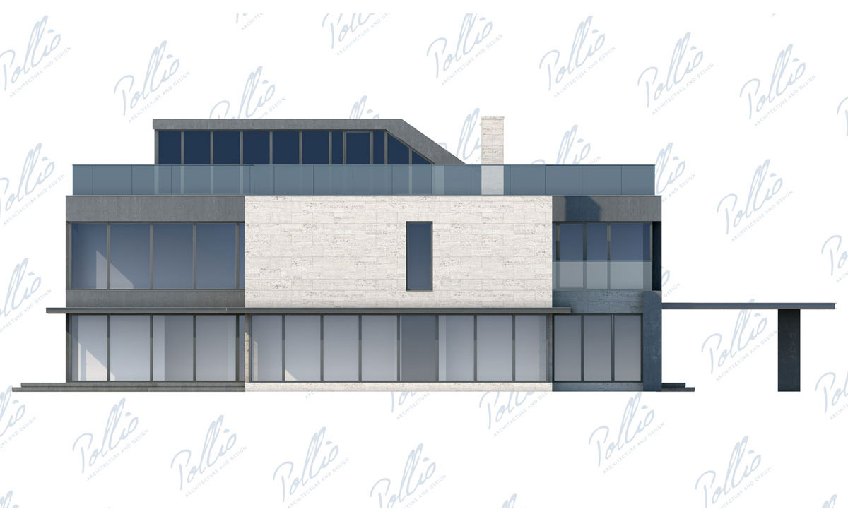 House Plan: 3639 ft², 3 Stories, 4 Beds, Home Office, 4 Baths