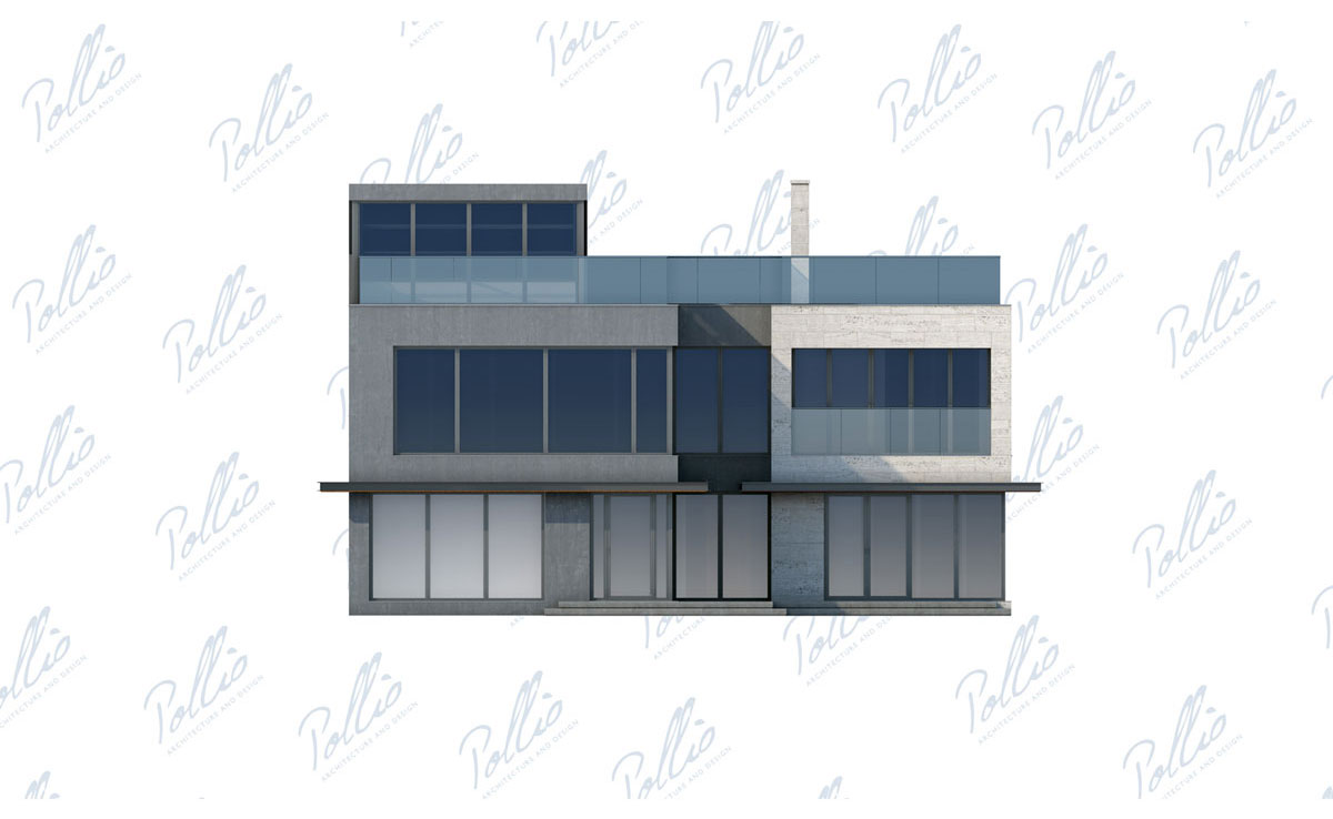 House Plan: 3639 ft², 3 Stories, 4 Beds, Home Office, 4 Baths