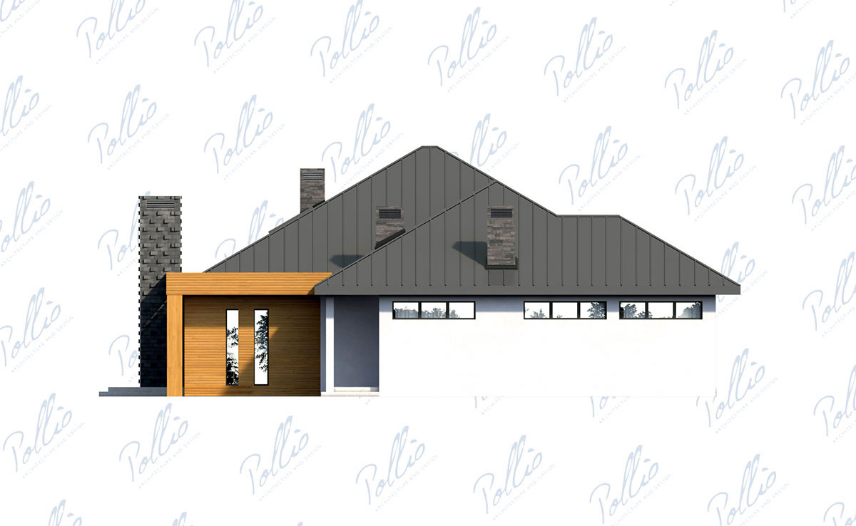 House Plan: 2375 ft², 1 Story, 3 Beds, Home Office, 3 Baths, Open Floor Plan, 2-Car Garage