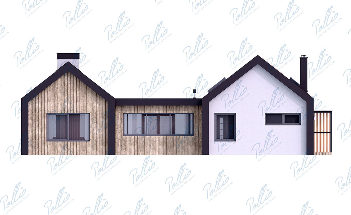 House Plan: 1419 ft², 1.5 Stories, 3 Beds, 2 Baths, Open Floor Plan