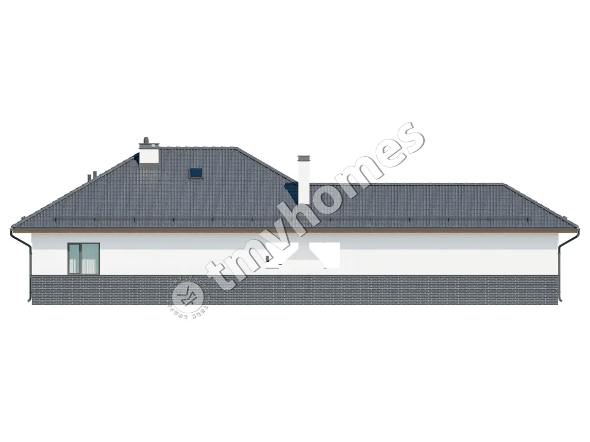 House Plan: , 1 Story, 4 Beds, Home Office, 2.5 Baths, Open Floor Plan, 2-Car Garage