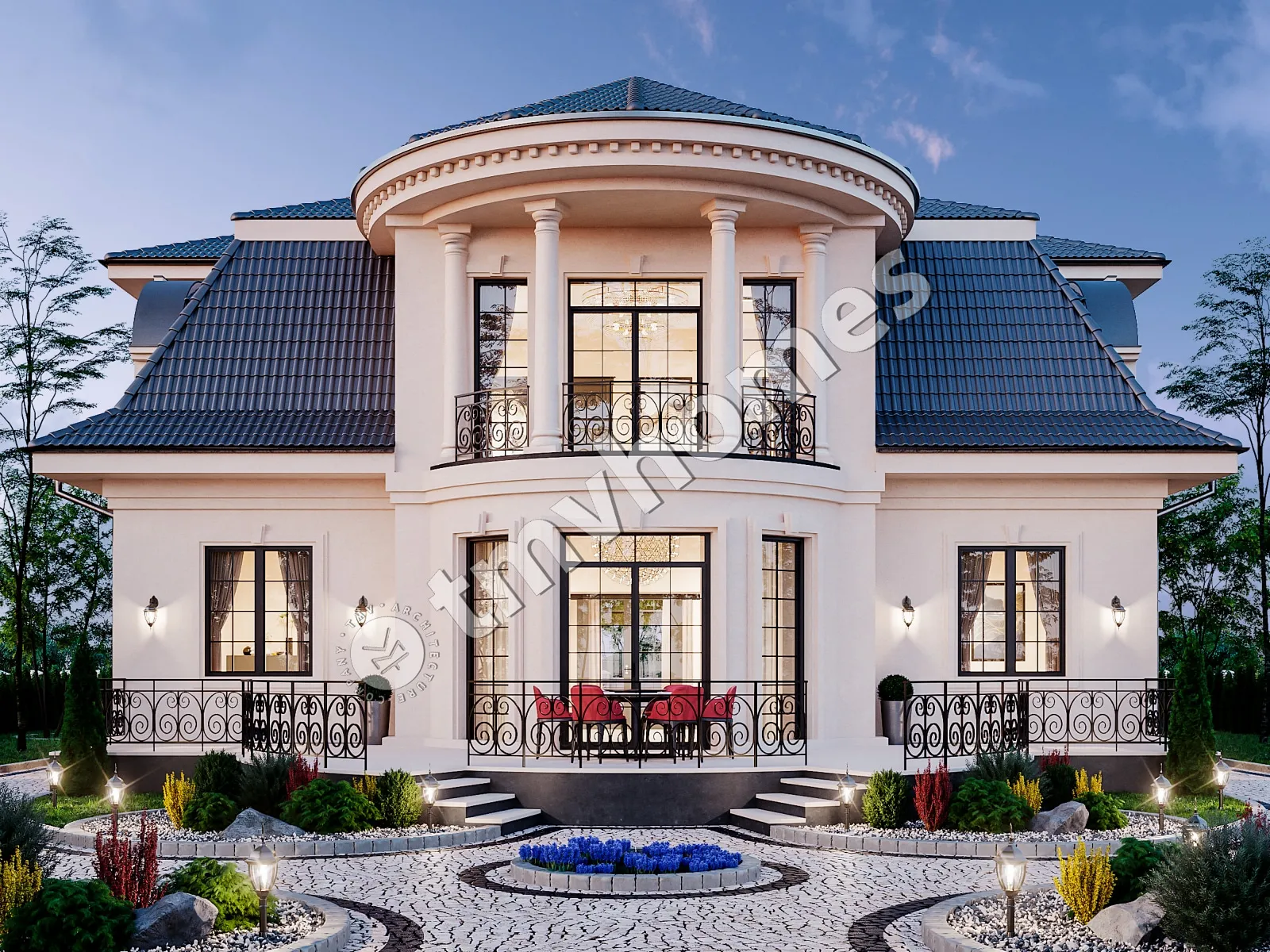 House Plan: 3857 ft², 2 Stories, 4 Beds, 4 Baths