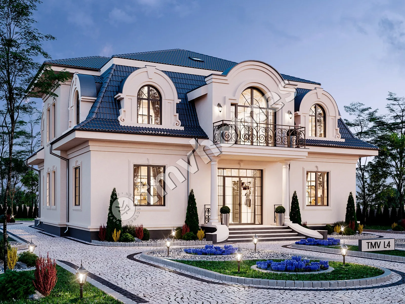 House Plan: 3857 ft², 2 Stories, 4 Beds, 4 Baths