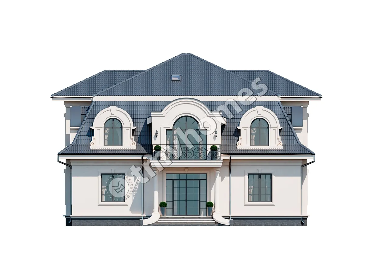 House Plan: 3857 ft², 2 Stories, 4 Beds, 4 Baths