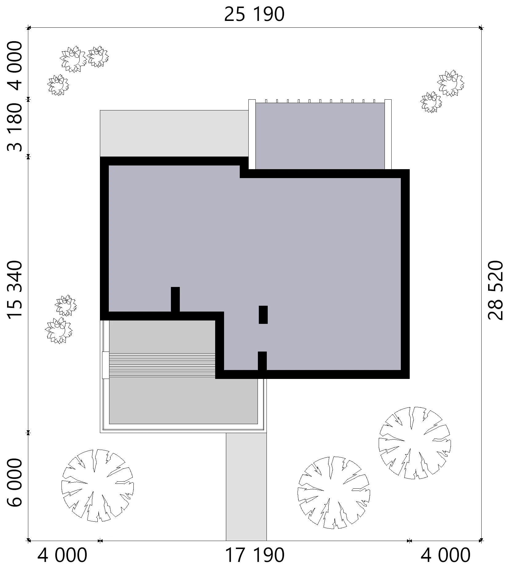 House Plan: 3545 ft², 2 Stories, 5 Beds, 3 Baths, Open Floor Plan