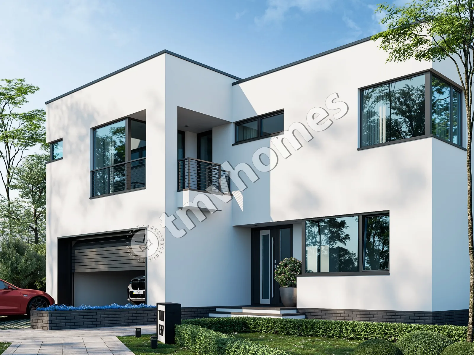 House Plan: 2093 ft², 2 Stories, 3 Beds, Home Office, 3 Baths, Open Floor Plan, 2-Car Garage