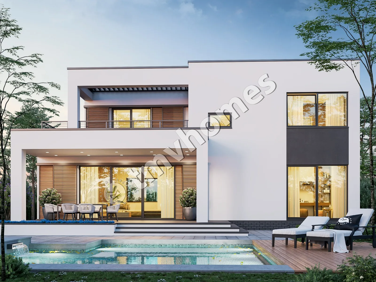 House Plan: 2093 ft², 2 Stories, 3 Beds, Home Office, 3 Baths, Open Floor Plan, 2-Car Garage