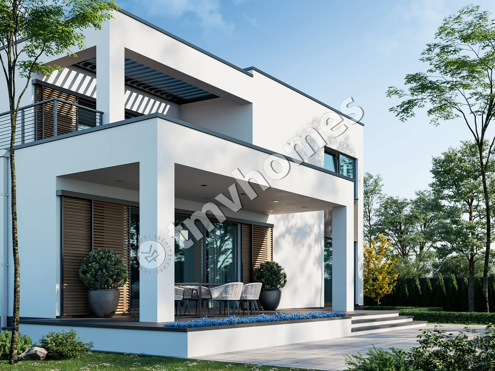 House Plan: 2093 ft², 2 Stories, 3 Beds, Home Office, 3 Baths, Open Floor Plan, 2-Car Garage