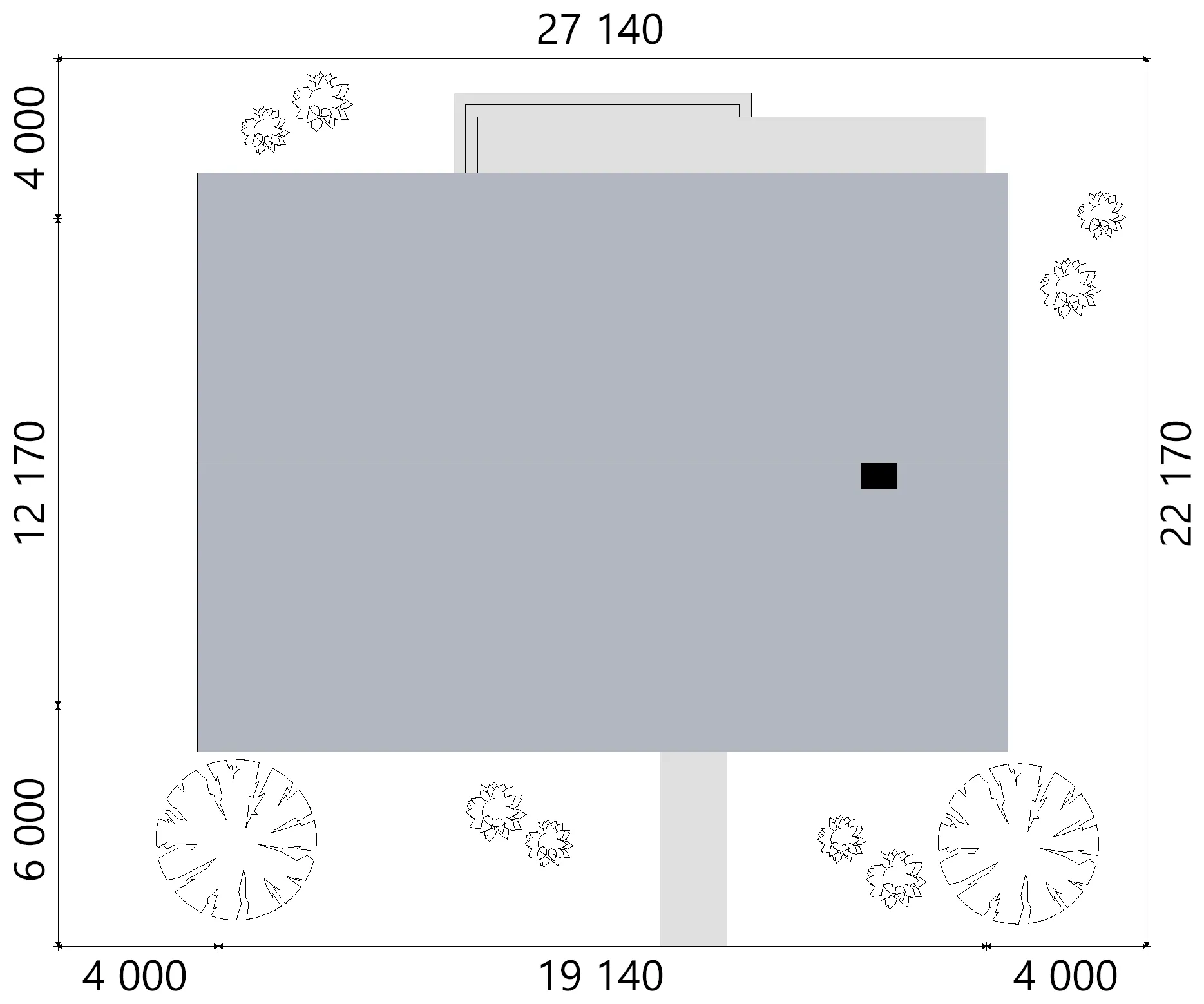 House Plan: 1833 ft², 1 Story, 2 Beds, Home Office, 2 Baths, Open Floor Plan