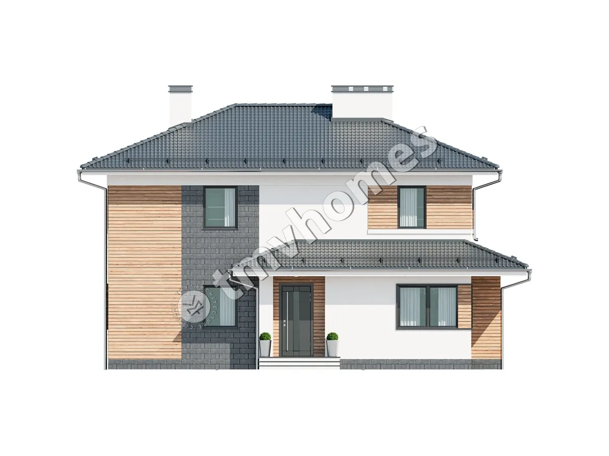 House Plan: 1995 ft², 2 Stories, 3 Beds, 3 Baths
