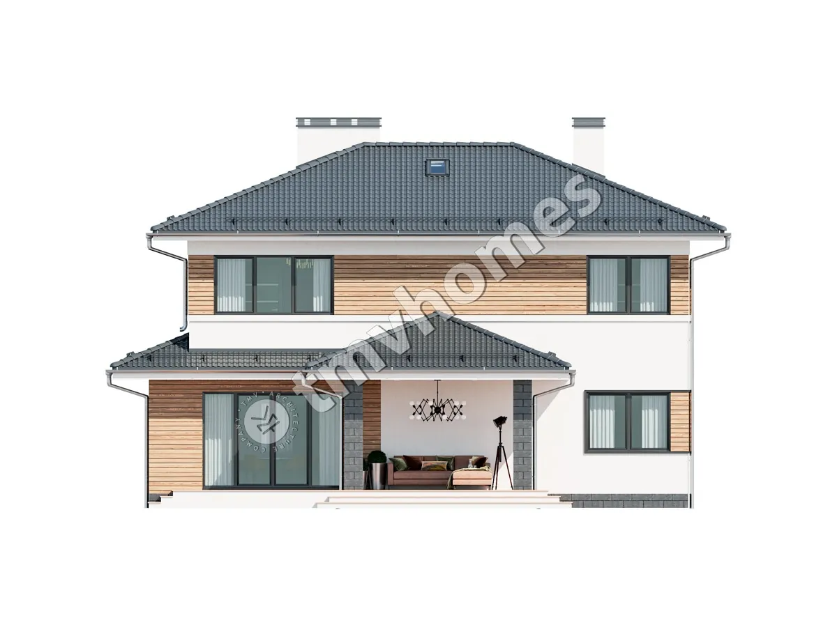 House Plan: 1995 ft², 2 Stories, 3 Beds, 3 Baths
