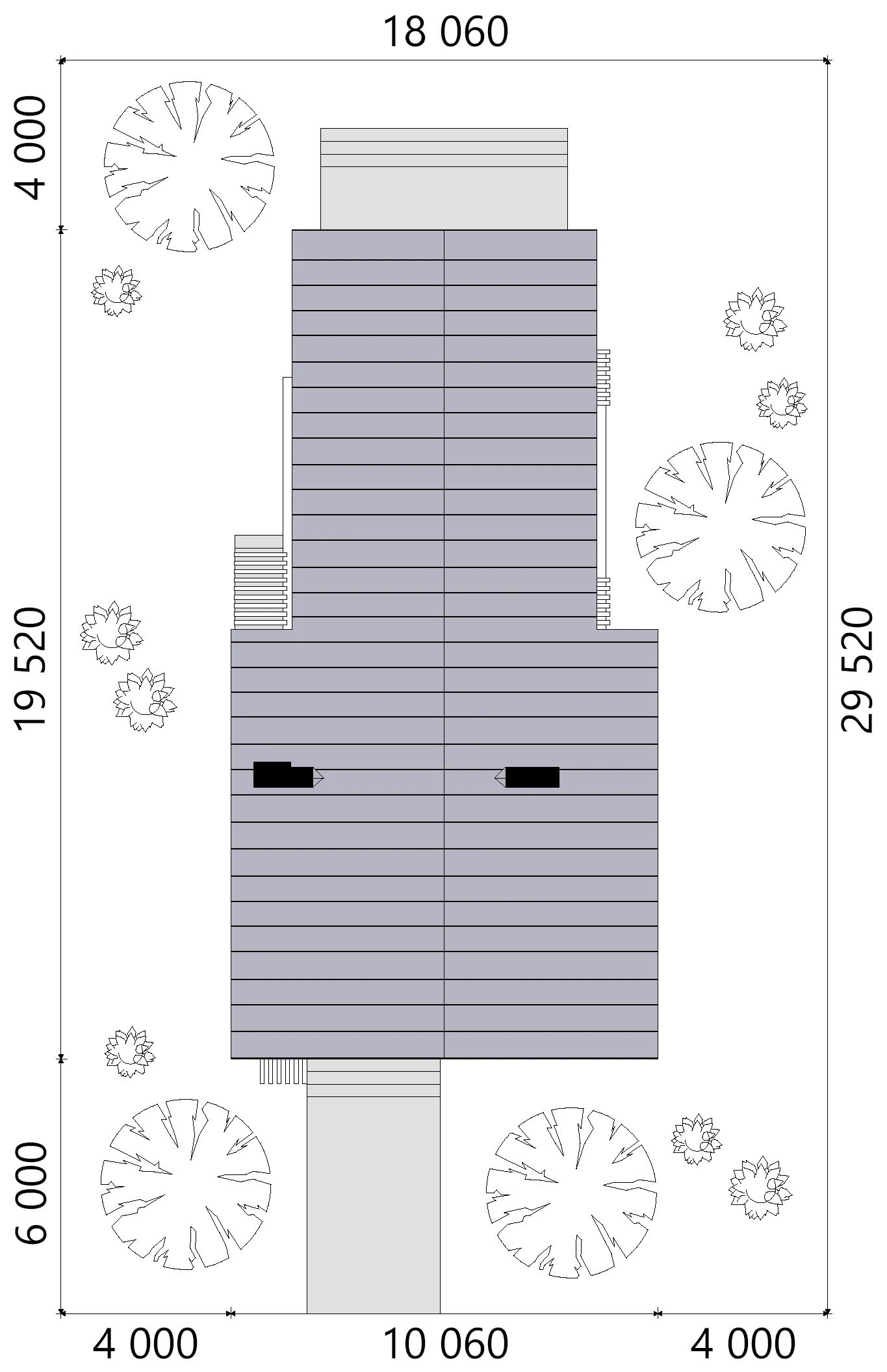 House Plan: 2411 ft², 1.5 Stories, 3 Beds, Home Office, 3 Baths, Open Floor Plan