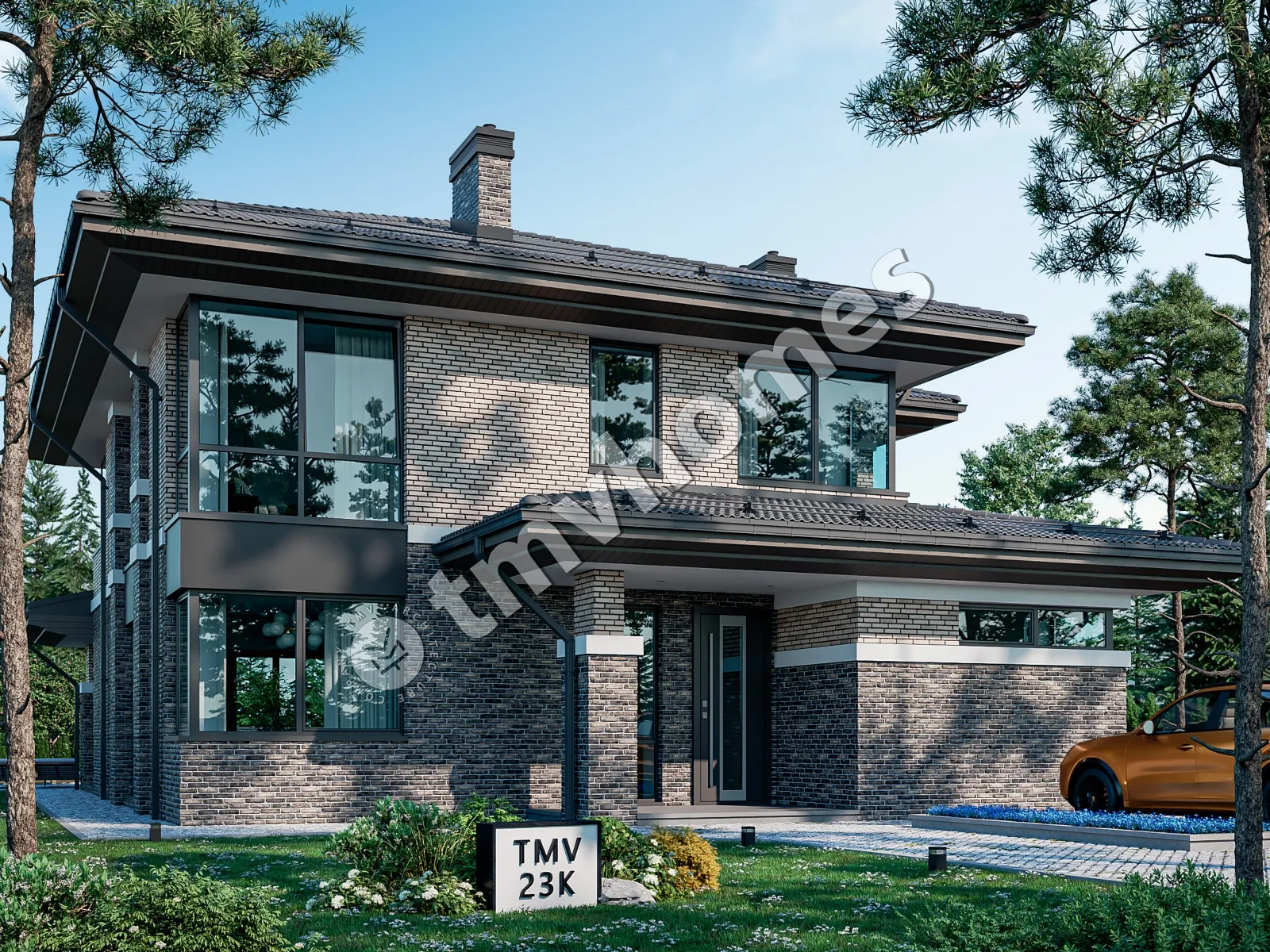 House Plan: 2760 ft², 2 Stories, 4 Beds, Home Office, 3 Baths, Open Floor Plan