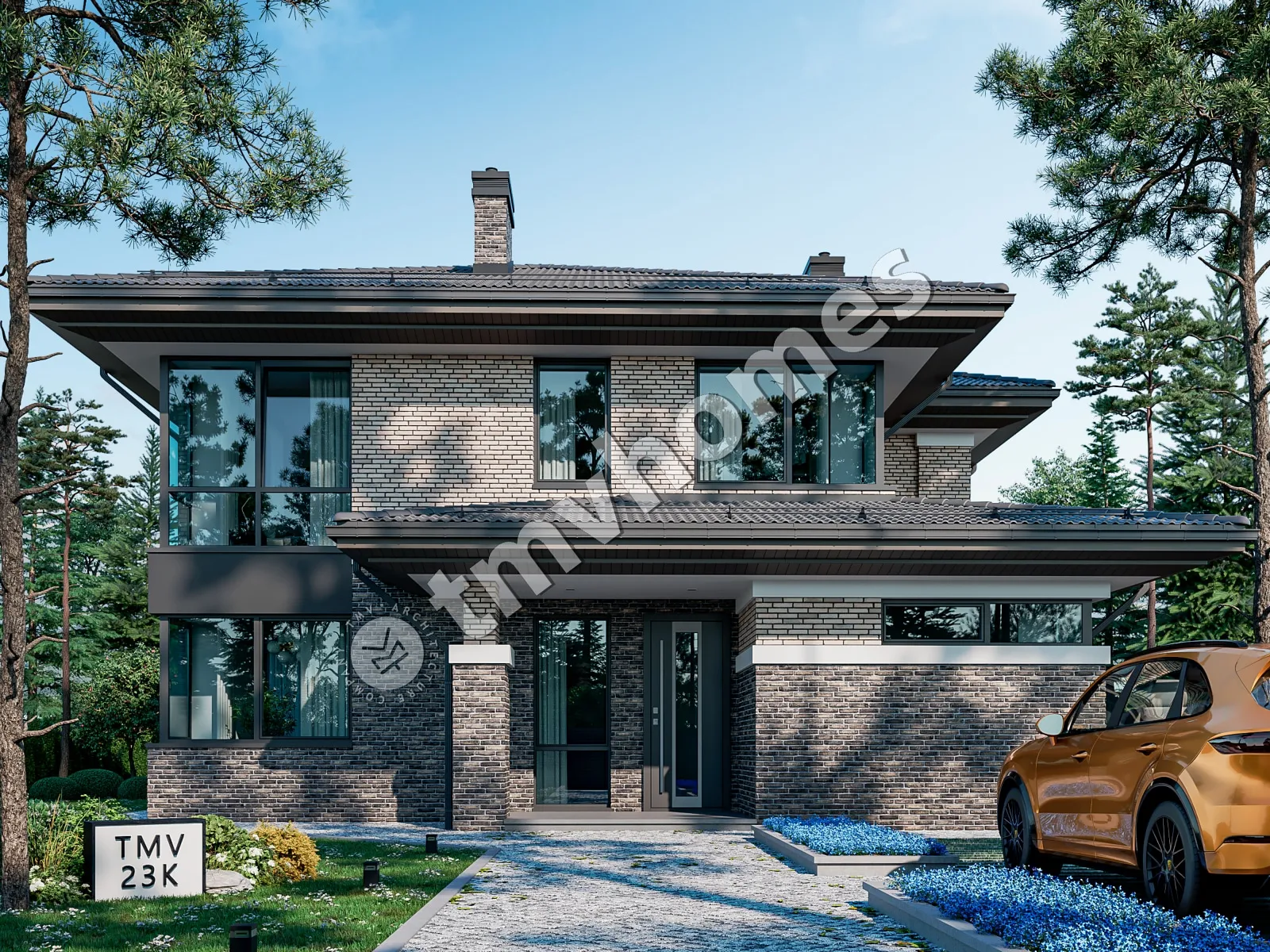 House Plan: 2760 ft², 2 Stories, 4 Beds, Home Office, 3 Baths, Open Floor Plan