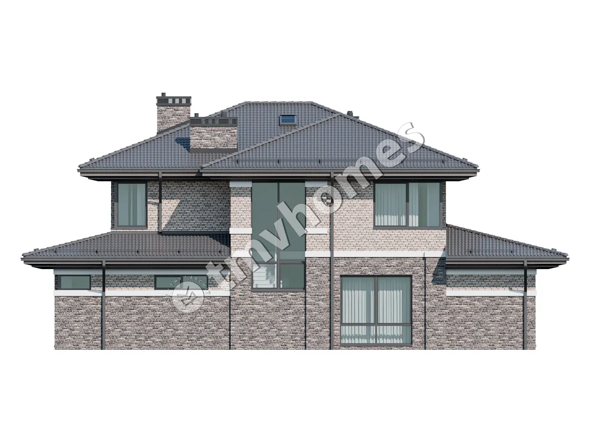 House Plan: 2760 ft², 2 Stories, 4 Beds, Home Office, 3 Baths, Open Floor Plan