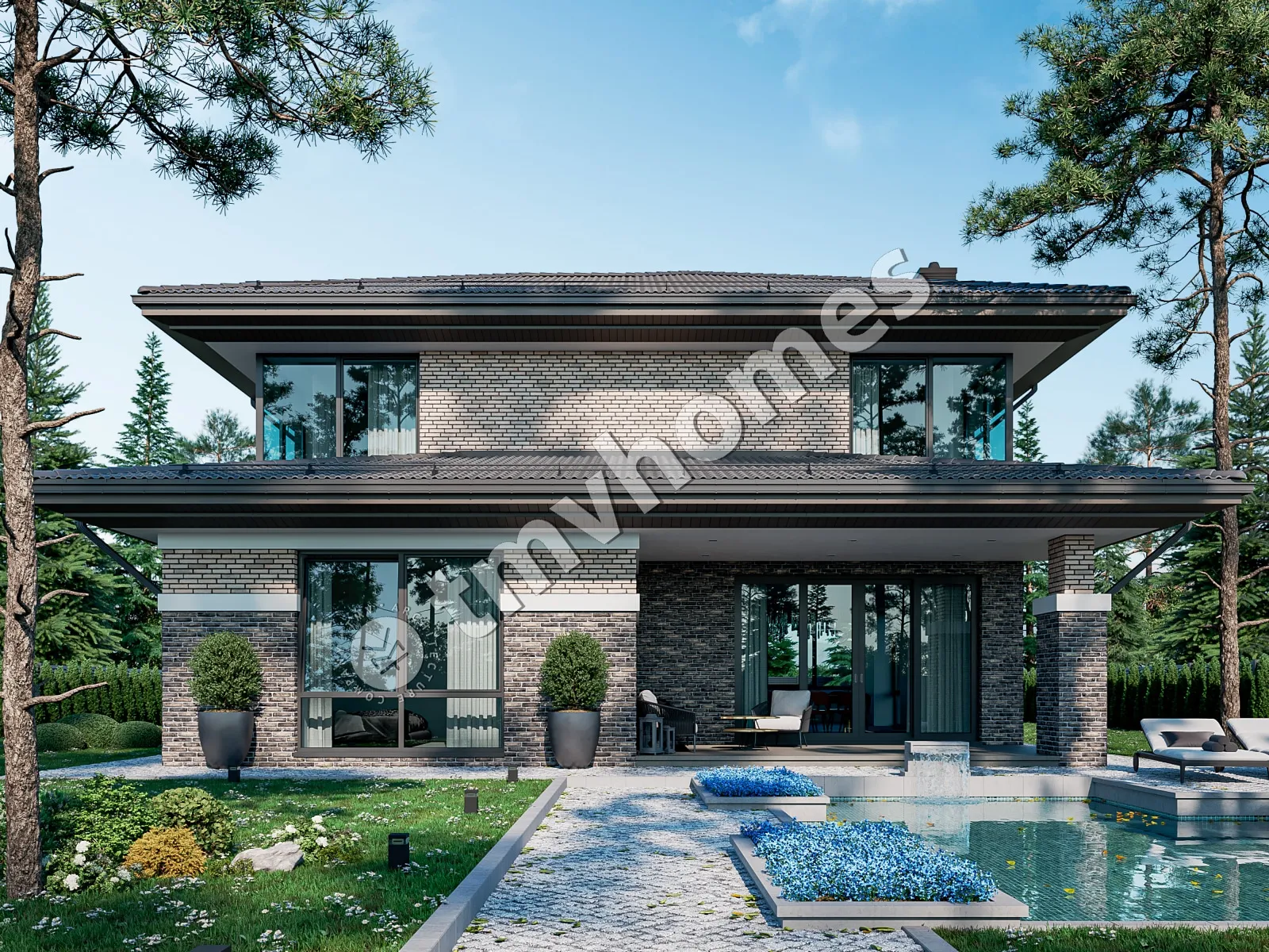House Plan: 2760 ft², 2 Stories, 4 Beds, Home Office, 3 Baths, Open Floor Plan