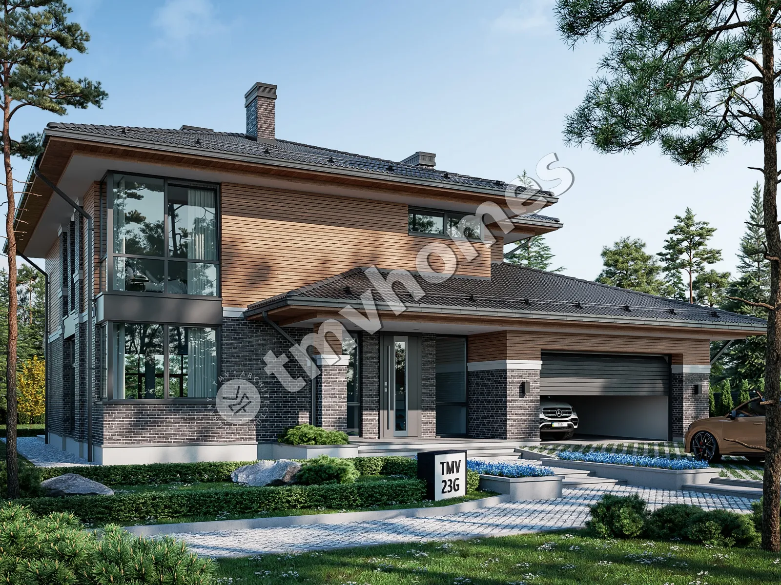 House Plan: 2717 ft², 2 Stories, 4 Beds, 3 Baths, 2-Car Garage