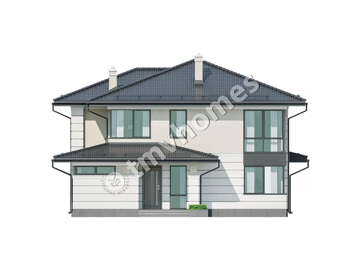 House Plan: 3025 ft², 2 Stories, 4 Beds, Home Office, 3 Baths, Open Floor Plan