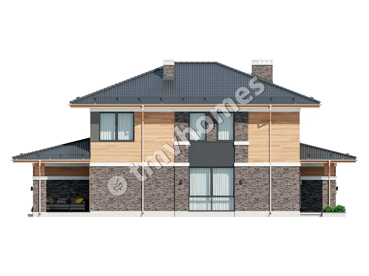House Plan: 2751 ft², 2 Stories, 4 Beds, Home Office, 3 Baths, Open Floor Plan