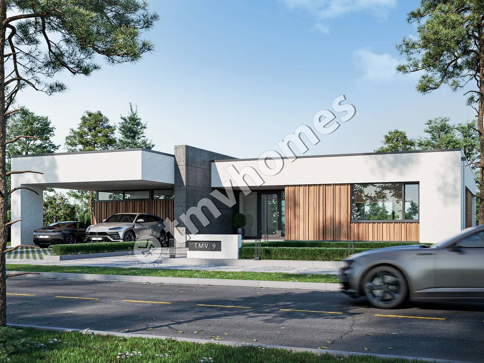House Plan: 2409 ft², 1 Story, 3 Beds, 3 Baths, Open Floor Plan, Carport