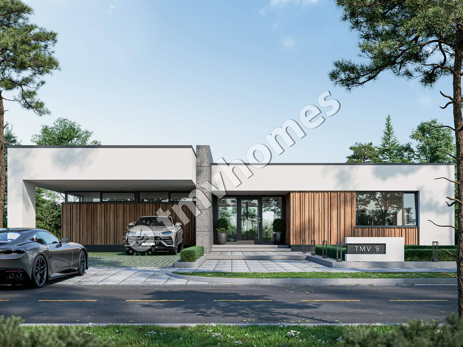 House Plan: 2409 ft², 1 Story, 3 Beds, 3 Baths, Open Floor Plan, Carport