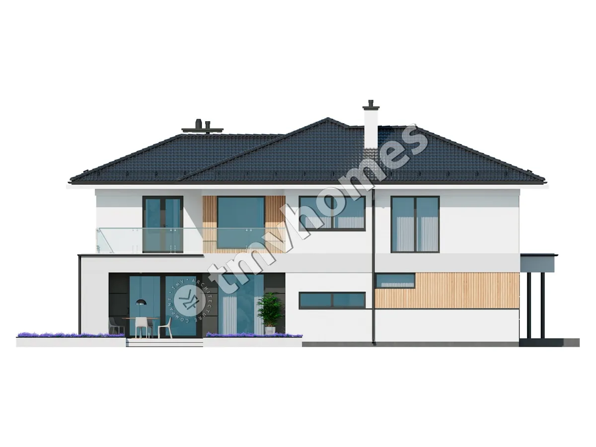 House Plan: 2613 ft², 2 Stories, 2 Beds, Home Office, 2 Baths, Open Floor Plan, 1-Car Garage