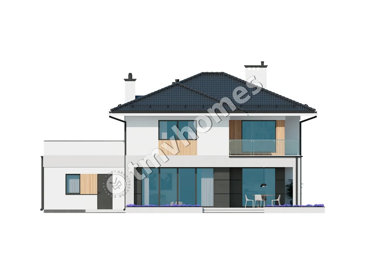 House Plan: 2613 ft², 2 Stories, 2 Beds, Home Office, 2 Baths, Open Floor Plan, 1-Car Garage
