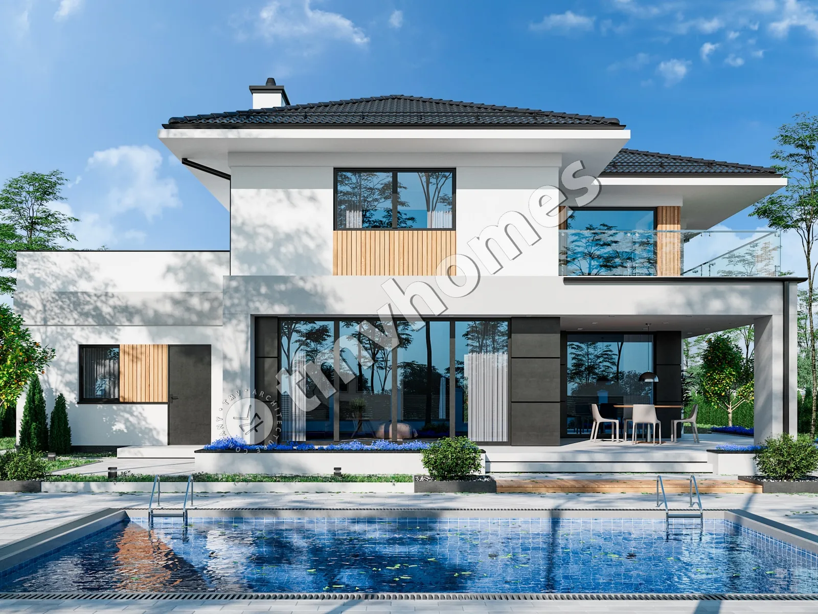 House Plan: 2613 ft², 2 Stories, 2 Beds, Home Office, 2 Baths, Open Floor Plan, 1-Car Garage