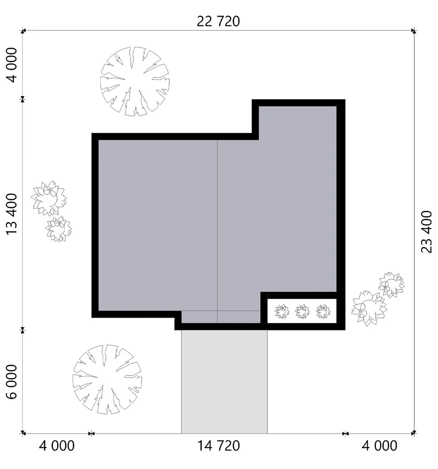 House Plan: 1219 ft², 1 Story, 3 Beds, 2 Baths, Open Floor Plan