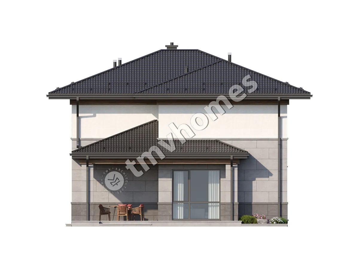 House Plan: 1858 ft², 2 Stories, 3 Beds, Home Office, 3 Baths