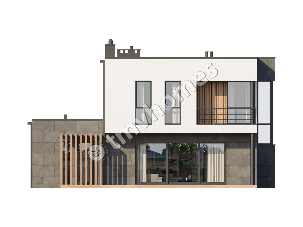 House Plan: 1642 ft², 2 Stories, 3 Beds, 2.5 Baths, 1-Car Garage