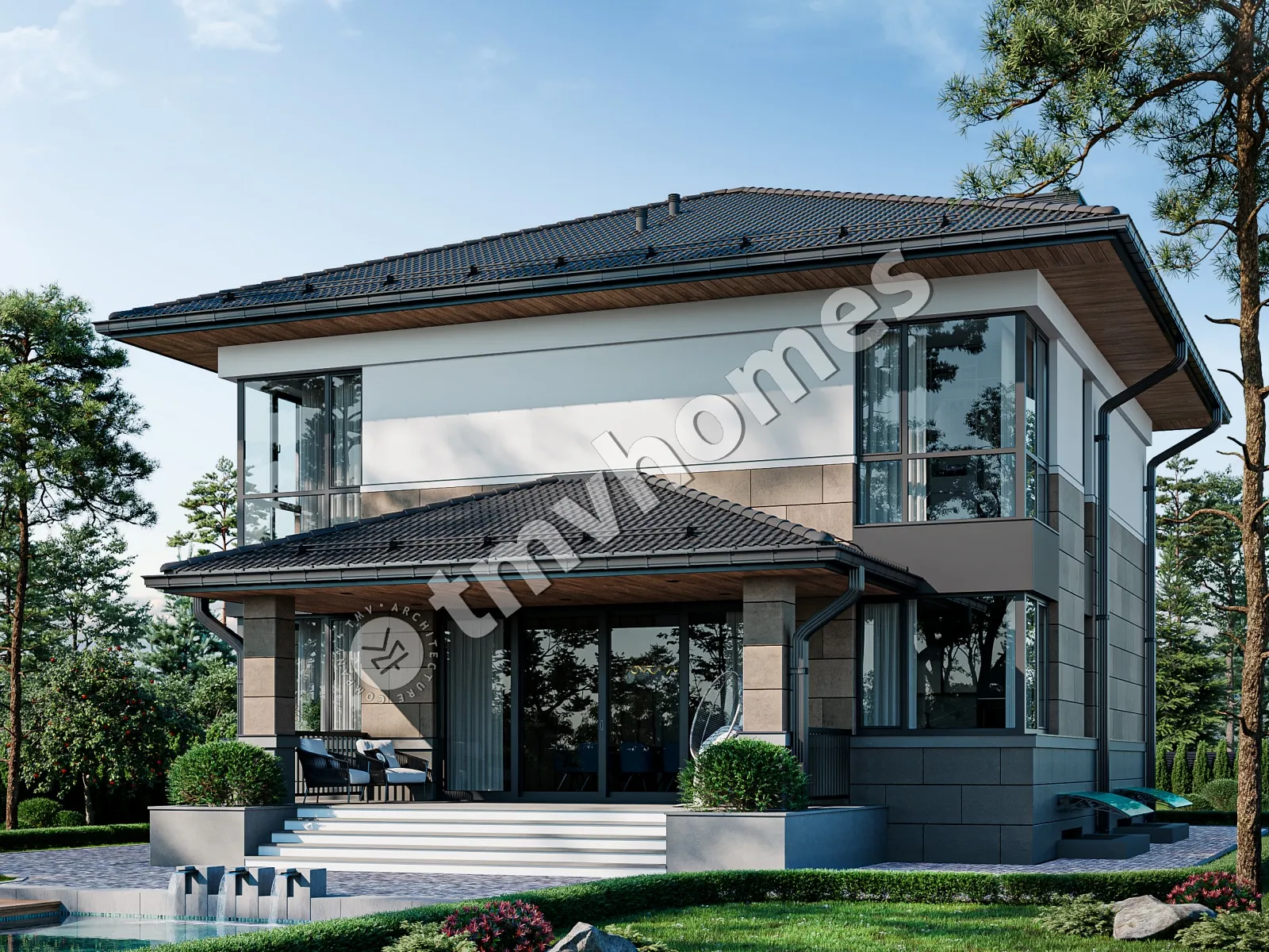 House Plan: 2482 ft², 2 Stories + Basement, 3 Beds, Home Office, 3 Baths, Open Floor Plan