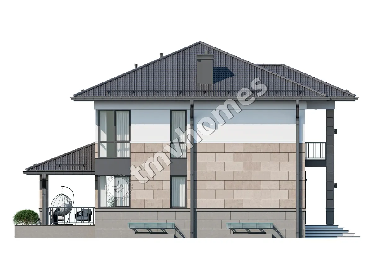 House Plan: 2482 ft², 2 Stories + Basement, 3 Beds, Home Office, 3 Baths, Open Floor Plan