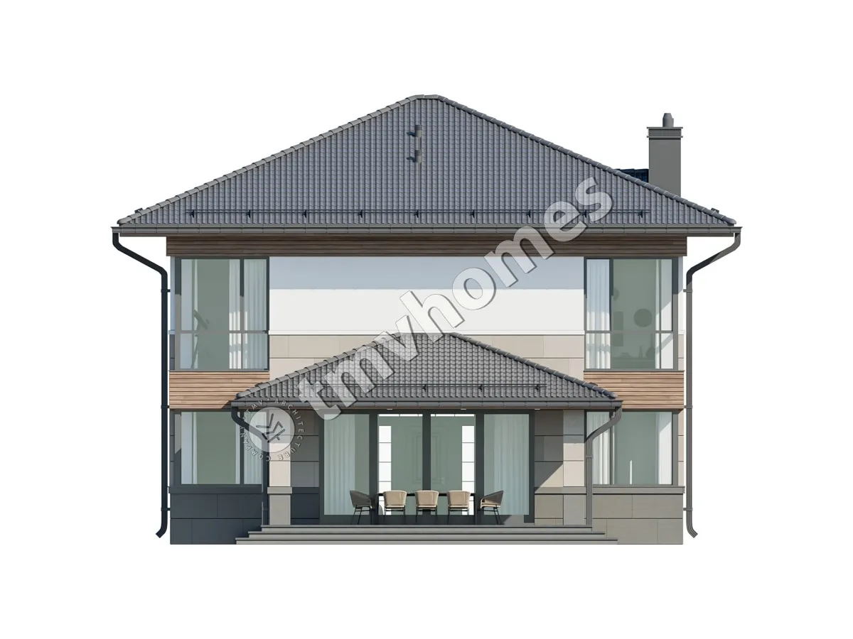 House Plan: 2481 ft², 2 Stories, 3 Beds, Home Office, 3 Baths, Open Floor Plan