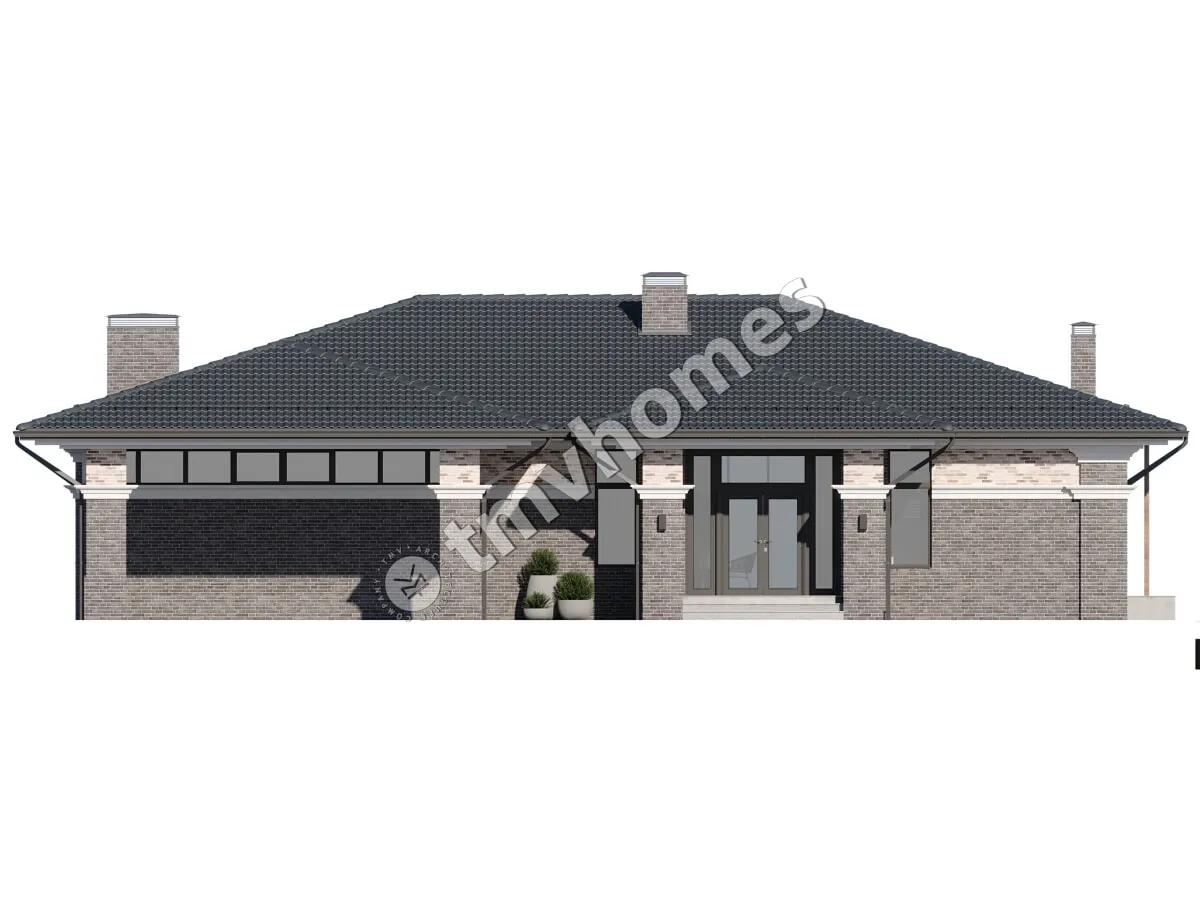House Plan: 2613 ft², 1 Story, 3 Beds, 3 Baths, Open Floor Plan, Carport