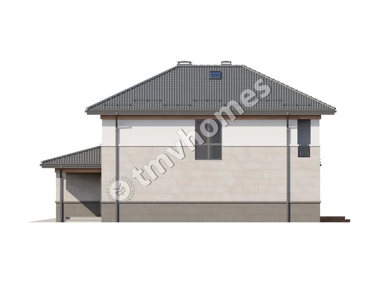 House Plan: 2137 ft², 2 Stories, 4 Beds, 3 Baths, Open Floor Plan, 1-Car Garage