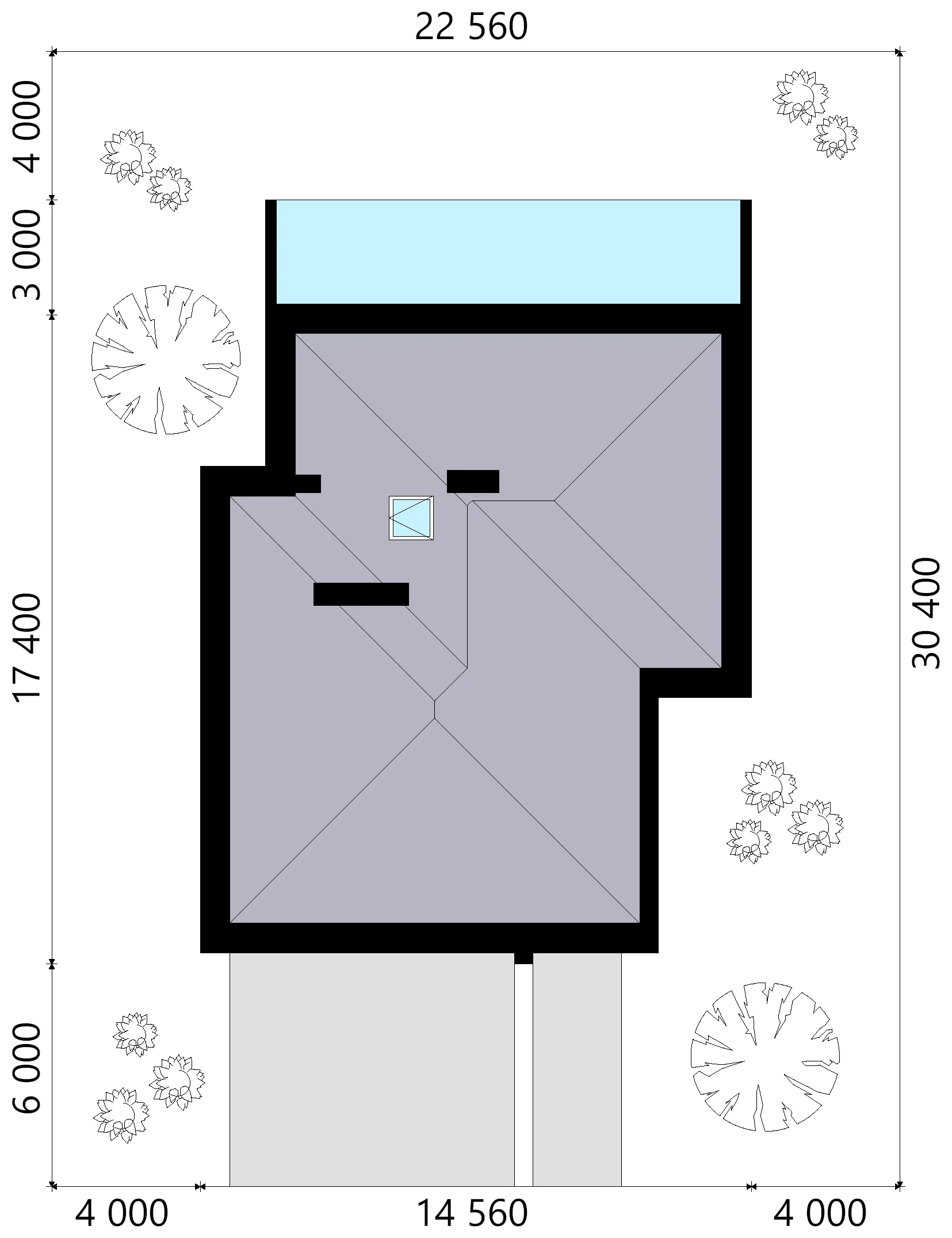 House Plan: 3133 ft², 2 Stories, 4 Beds, Home Office, 3 Baths, Open Floor Plan, 2-Car Garage