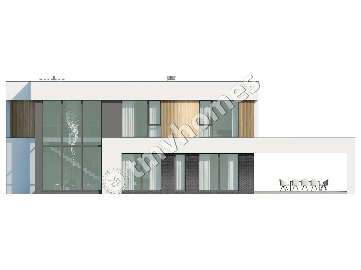 House Plan: 3902 ft², 2 Stories, 5 Beds, 4 Baths, Open Floor Plan, Carport