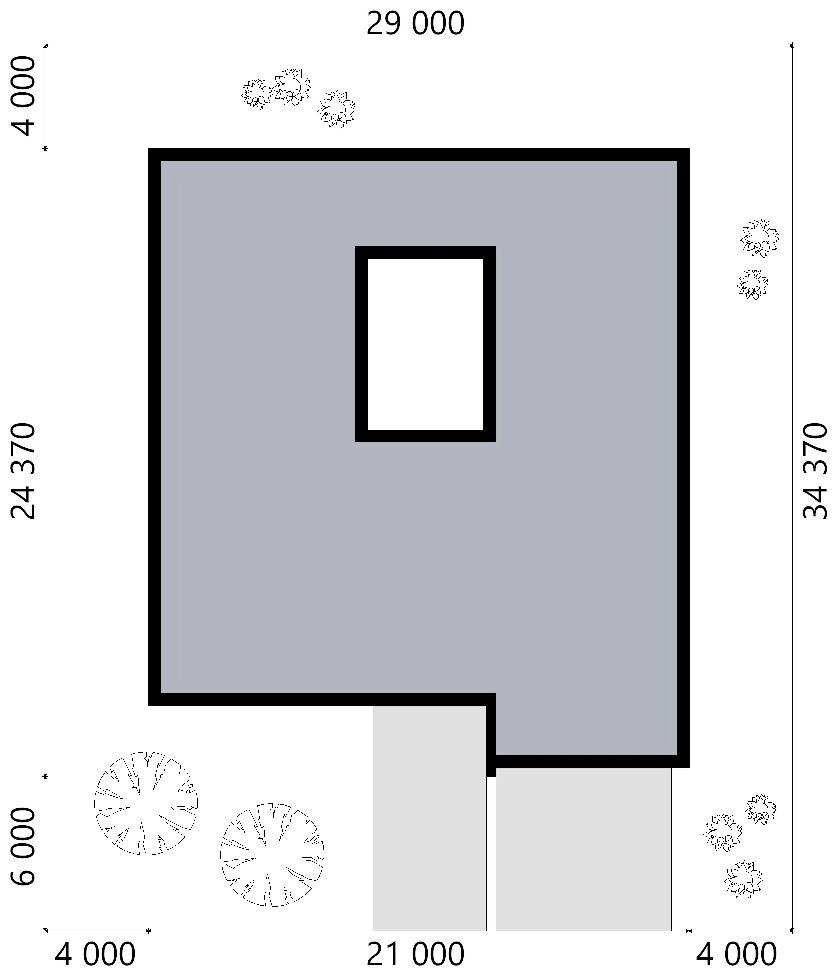 House Plan: 2620 ft², 1 Story, 4 Beds, 5 Baths, Open Floor Plan, Carport