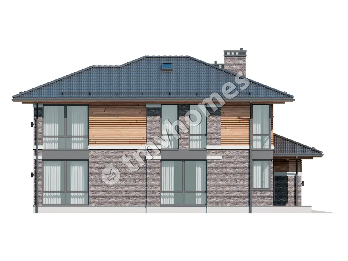 House Plan: 2823 ft², 2 Stories, 4 Beds, 3 Baths, 2-Car Garage