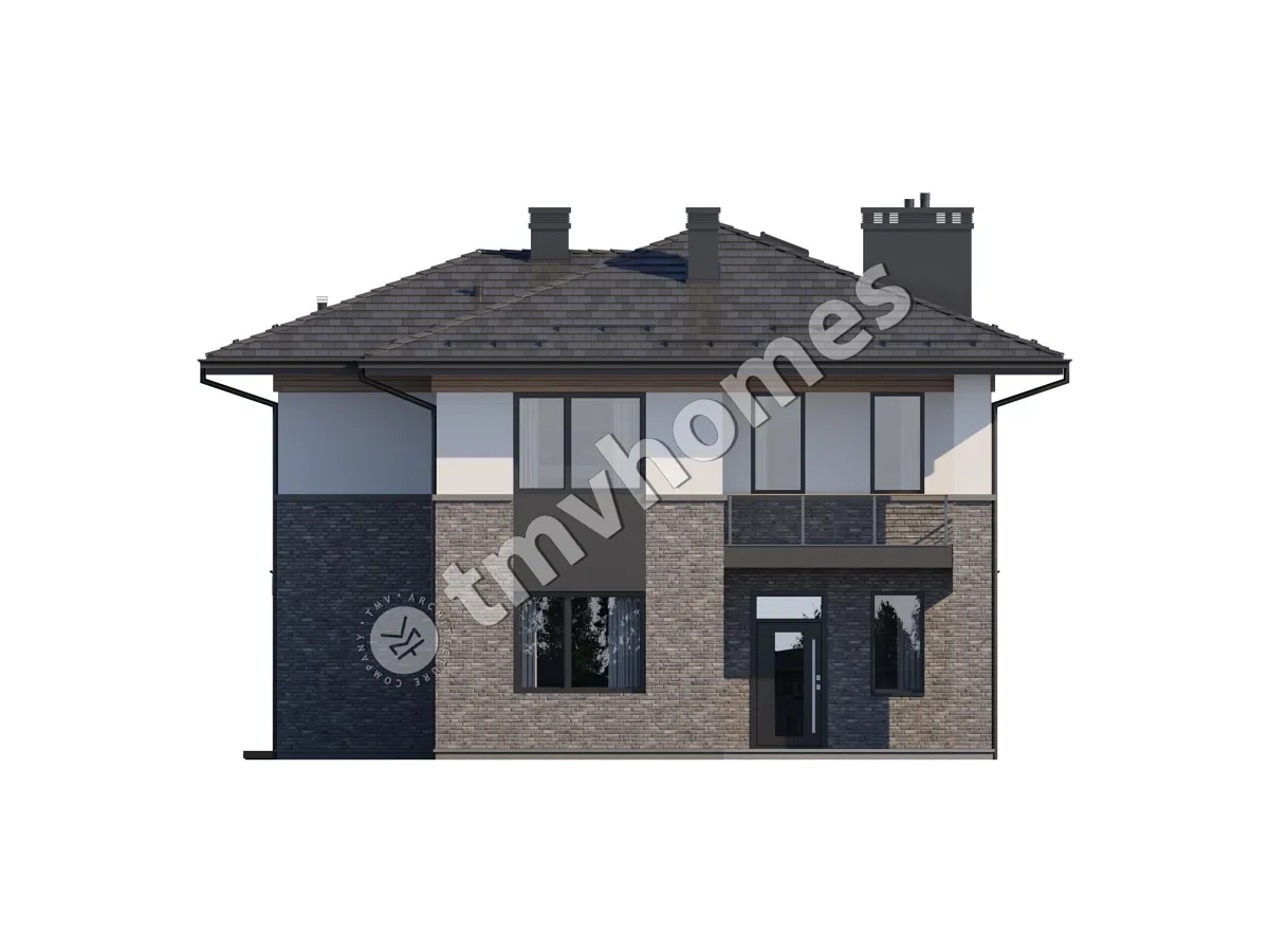 House Plan: 1886 ft², 2 Stories, 3 Beds, Home Office, 3 Baths, Open Floor Plan