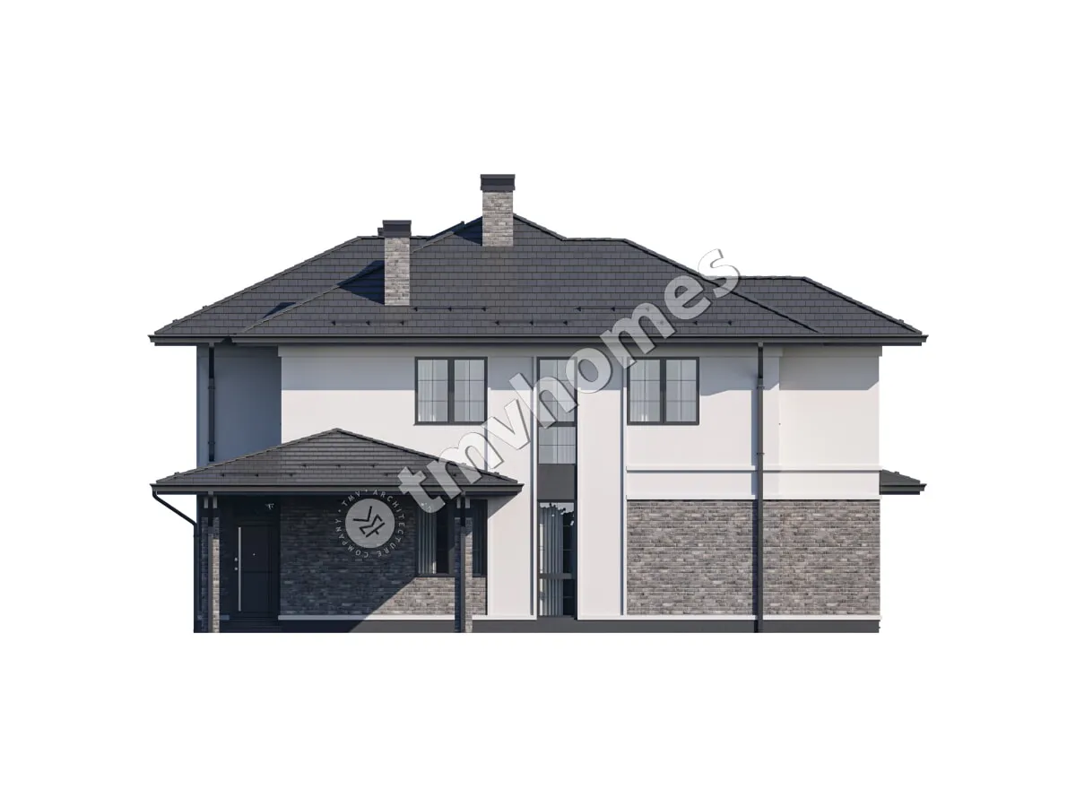House Plan: 2206 ft², 2 Stories, 4 Beds, 3 Baths, Open Floor Plan, Carport
