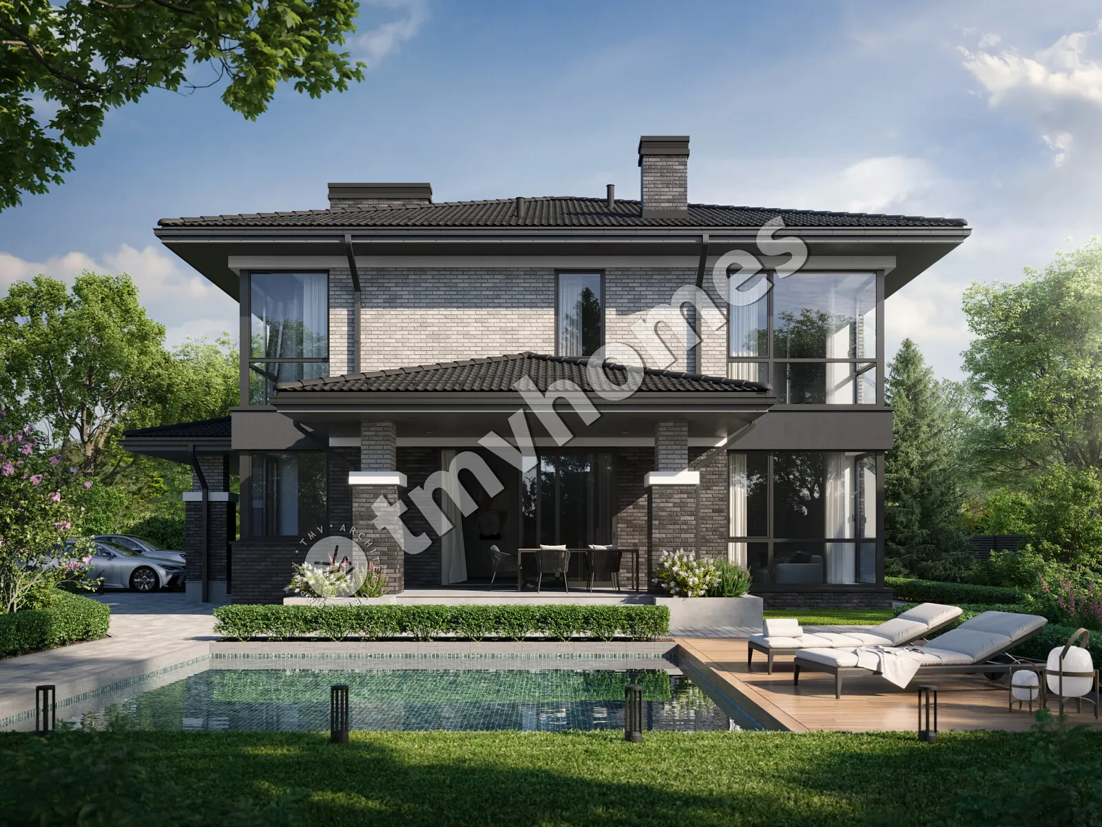 House Plan: 2698 ft², 2 Stories + Basement, 4 Beds, 3 Baths, Open Floor Plan