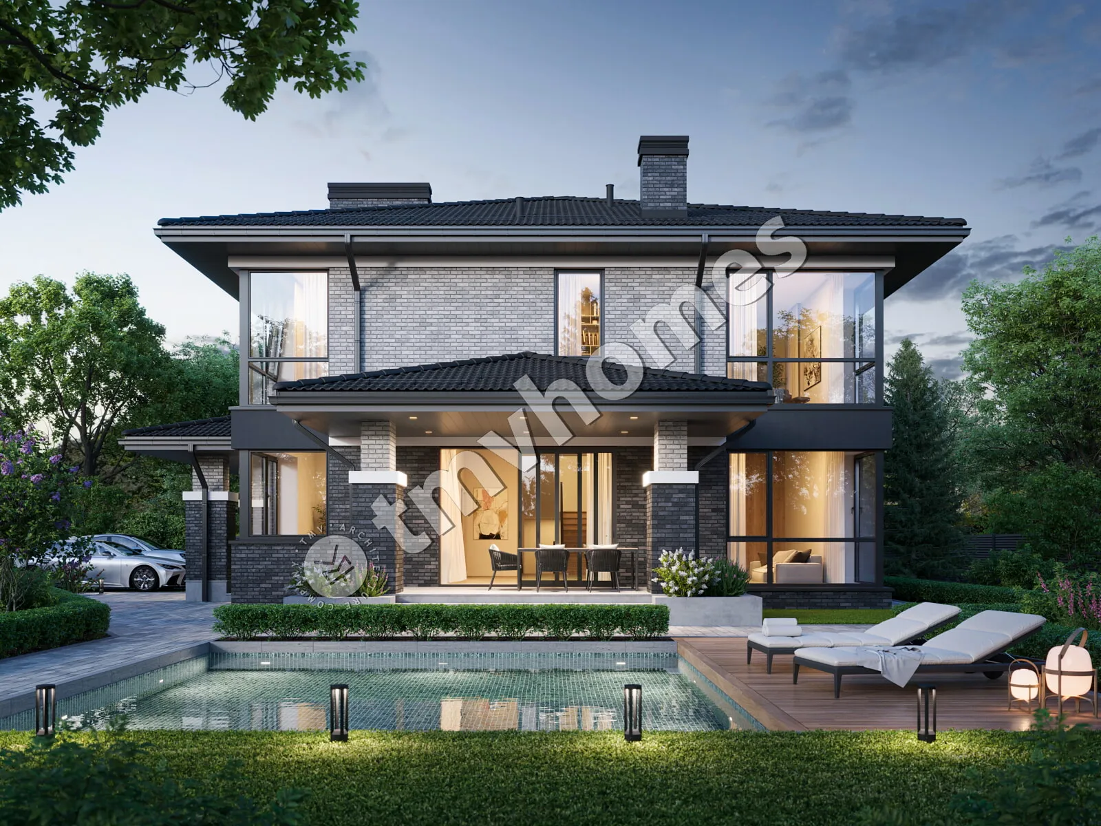 House Plan: 2698 ft², 2 Stories + Basement, 4 Beds, 3 Baths, Open Floor Plan